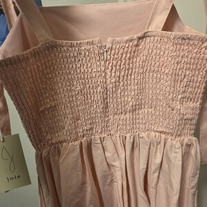 Joie Light Pink Smocked Dress